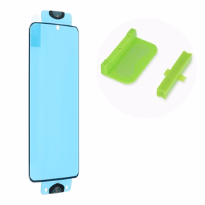 Näytönsuojalasi Bestsuit Flexible Hybrid Glass 5D (Hot Bending) Samsung S918 S23 Ultra:lle, kuoriystävällinen, musta