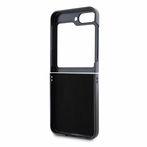 DKNY Repeat Pattern Bottom Stripe Suojakuori Samsung Galaxy Z Flip 6:lle - Ruskea