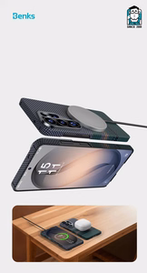 Benks Magnetic Armor Air Aurora Kevlar 600D Case (C048) Samsung Galaxy S26 -puhelimelle