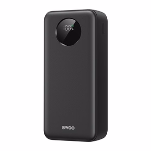 External battery POWER BANK POWER BANK Bwoo (BO-P64) 30000mAh (2xUSB; 1xUSB-C; 22,5W) black