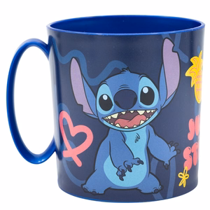 Disney Stitch Palms -mikroaaltouuninkestävä muki, 390 ml
