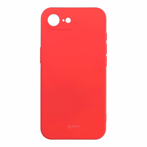 ROAR ALL DAY COLORFUL JELLY Suojakuori iPhone 16e:lle kuuma vaaleanpunainen