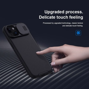 Nillkin CamShield Pro PC+TPU Case for Iphone 15 Plus black
