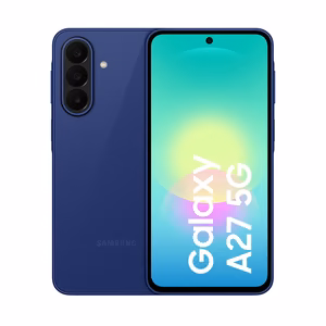 Samsung Galaxy A27 5G – Dual SIM 5G Android 16 -älypuhelin, 6 Gt/128 Gt, 5000 mAh, sininen