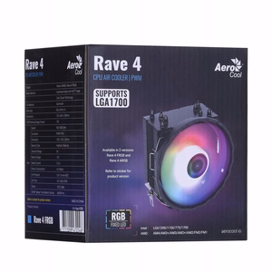 Aerocool PGS Rave 4 FRGB PWM 4P tuuletin