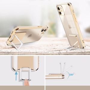Tel Protect Kickstand Luxury Suojakuori iPhone 13 Pro:lle kultainen