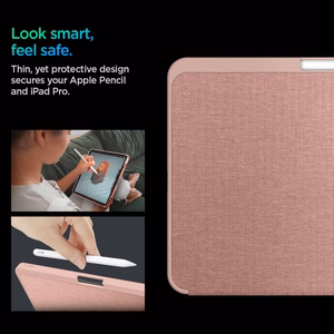 Spigen Urban Fit Suojakuori iPad Pro 11 5 / 6 / 2024-2025 -lle - vaaleanpunainen