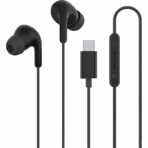 Langalliset in-ear kuulokkeet Xiaomi USB-C kauko-ohjaimella musta