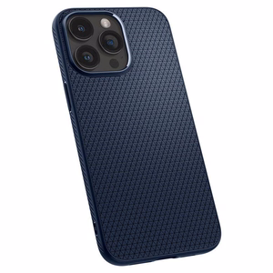 Spigen Liquid Air Suojakuori iPhone 15 Pro Max:lle - laivastonsininen
