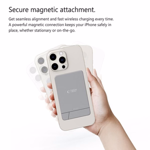 Powerbank Tech-Protect PB14 LifeMag MagSafe 5000 mAh - harmaa