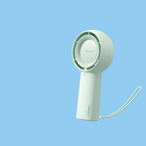 Jisulife käsituuletin 5 Plus 4000mAh mini puhallin kannettava tuuletin - vihreä