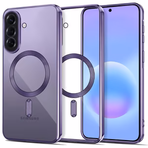 Tech-Protect MagFlex MagSafe Case for Samsung Galaxy A57 5G Transparent Purple