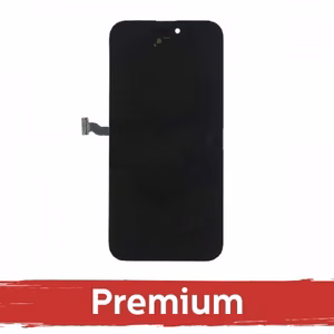 LCD-näyttö yhteensopiva iPhone 14 Pro Max musta / 100% aito virallinen / (+ läheisyysanturin Flex)