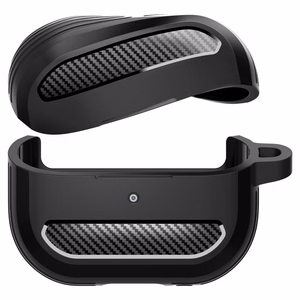 Spigen Rugged Armor Samsung Galaxy Buds 3 / 3 Pro Case - Black