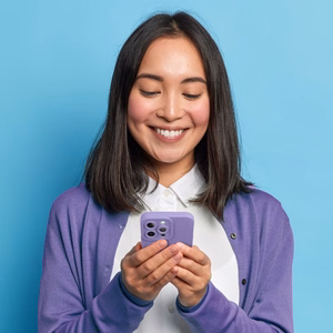 ROAR Suojakuori LUNA Samsung A14 5G:lle violetti