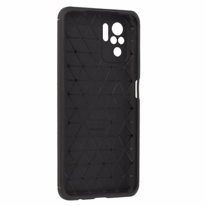 Tel Protect Carbon Elite Xiaomi Redmi Note 10/Note 10S/Poco M5S:lle musta