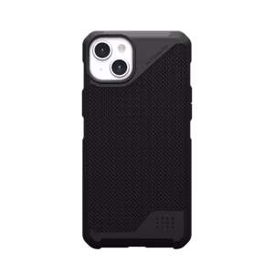 UAG Metropolis LT MagSafe suojakuori iPhone 15 Plus:lle - musta kevlar