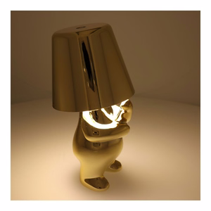 Pöytälamppu yöpöydälle GOLD MAN Art Deco seisova (versio 3) MLTL
