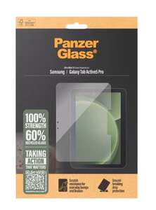 PanzerGlass Ultra-Wide Fit screen protector for Samsung Galaxy Tab Active5 Pro