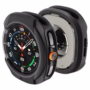 Spigen Liquid Air Suojakuori Samsung Galaxy Watch 8 Classic 46mm:lle - Musta