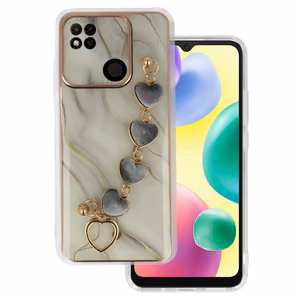 Trend Suojakuori Xiaomi Redmi 10A:lle - design 1 - valkoinen