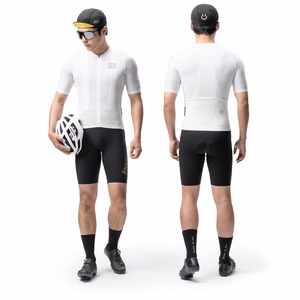 Rockbros YDDX011 Diamond Short Sleeve Cycling Jersey Size XXL - White