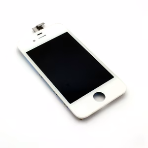 LCD-näyttö kosketusnäytöllä Apple iPhone 4 valkoinen high copy