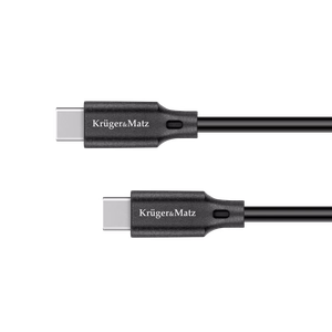 Kruger&Matz Basic USB-C–USB-C-kaapeli, 100 W, 1 m