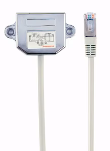 Gembird RJ45 Dual Splitter Cable NCA-SP-02