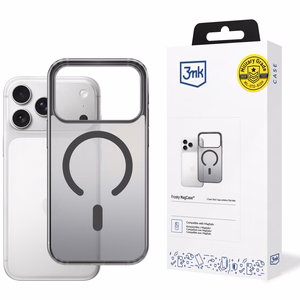 3mk Frosty MagCase Apple iPhone 17 Pro Max:lle - Musta