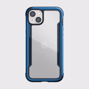 Raptic X-Doria Shield Case iPhone 14 panssaroitu suojus sininen