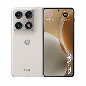 Motorola Razr Fold – smartphone, 20.6 cm / 8.09-inch, Dual SIM, Android 16.0, 5G, USB Type-C, 16 GB/512 GB, 6000 mAh, white