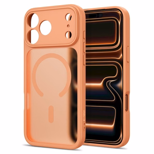 Tech-Protect BasicMag MagSafe -suojakuori iPhone 17 Pro / 18 Pro -malleille, matta oranssi