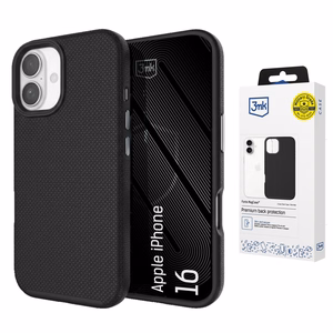 3mk Fortis MagCase for iPhone 16 - black