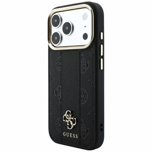 Kotelo mallille IPHONE 18 Pro/17 Pro MagSafe-yhteensopiva (Stripe Peony 4G Logo) (väri: musta)