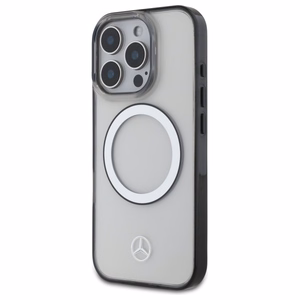 Mercedes Printed Logo MagSafe Suojakuori iPhone 16 Pro:lle - kirkas