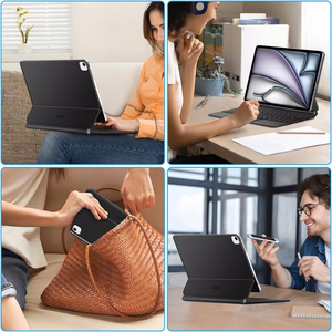 Tech-Protect Smartcase Magneettinen näppäimistolla iPad Pro 12.9 (2020/2021/2022) / 13 (2024/2025/2026):lle - musta