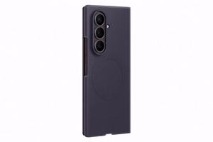 Samsung Silicone Magnet Case for Samsung Galaxy Z Fold 8 compatible with MagSafe + 2 anti-reflective films - purple