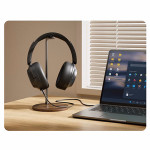 QCY H3S Langattomat On-Ear Kuulokkeet LDAC ja ANC Melunvaimennuksella - Musta