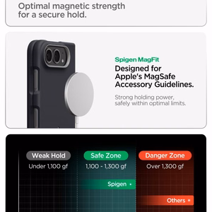 Spigen Nano Pop MagSafe Case for iPhone Duo - Black and Gray