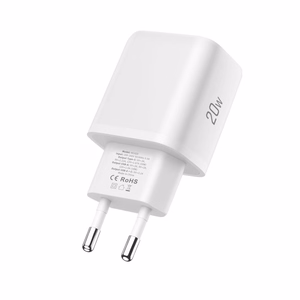 Tech-Protect NCA20 PD 20W QC3.0 USB-A / USB-C Seinälaturi - Valkoinen