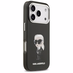 Karl Lagerfeld IML Aquarelle Karl & Logo MagSafe Suojakuori iPhone 17 Pro:lle - musta