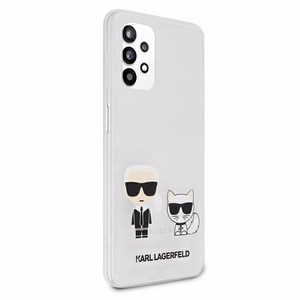Karl Lagerfeld KLHCA32CKTR A326 A32 5G hardcase Transparent Karl & Choupette