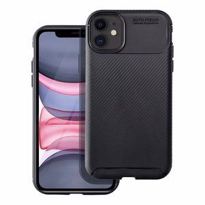 Suojakuori iPhone 11:lle Carbon Premium musta