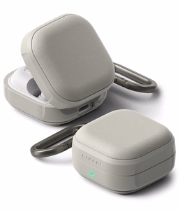Ringke Onyx Magnetic suojakuori Samsung Galaxy Buds 4 / 4 Pro:lle harmaa