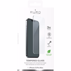 Puro karkaistu näytönsuojalasi iPhone 14 Plus / iPhone 13 Pro Max -laitteelle