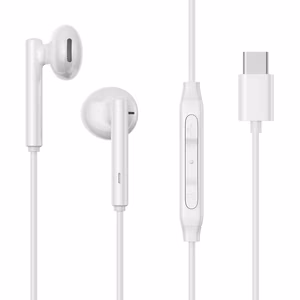 Joyroom JR-EC05 USB-C in-ear kuulokkeet - Valkoinen