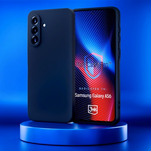 3mk Matt Case Pro Suojakuori Samsung Galaxy A56:lle - mattamusta