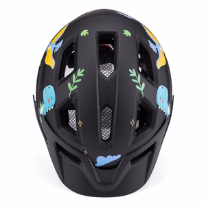 Wozinsky Children's MTB Bike Helmet with Detachable Visor XS - Black
