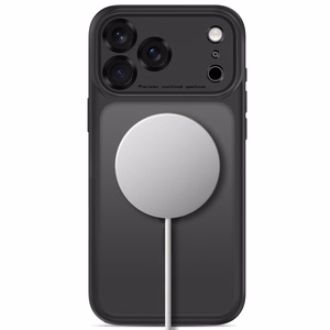 Tech-Protect MagPeak MagSafe CC suojakuori malleille iPhone 18 Pro Max / 17 Pro Max, mattamusta